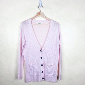 Abercrombie & Fitch Light Pink Cardigan Sweater